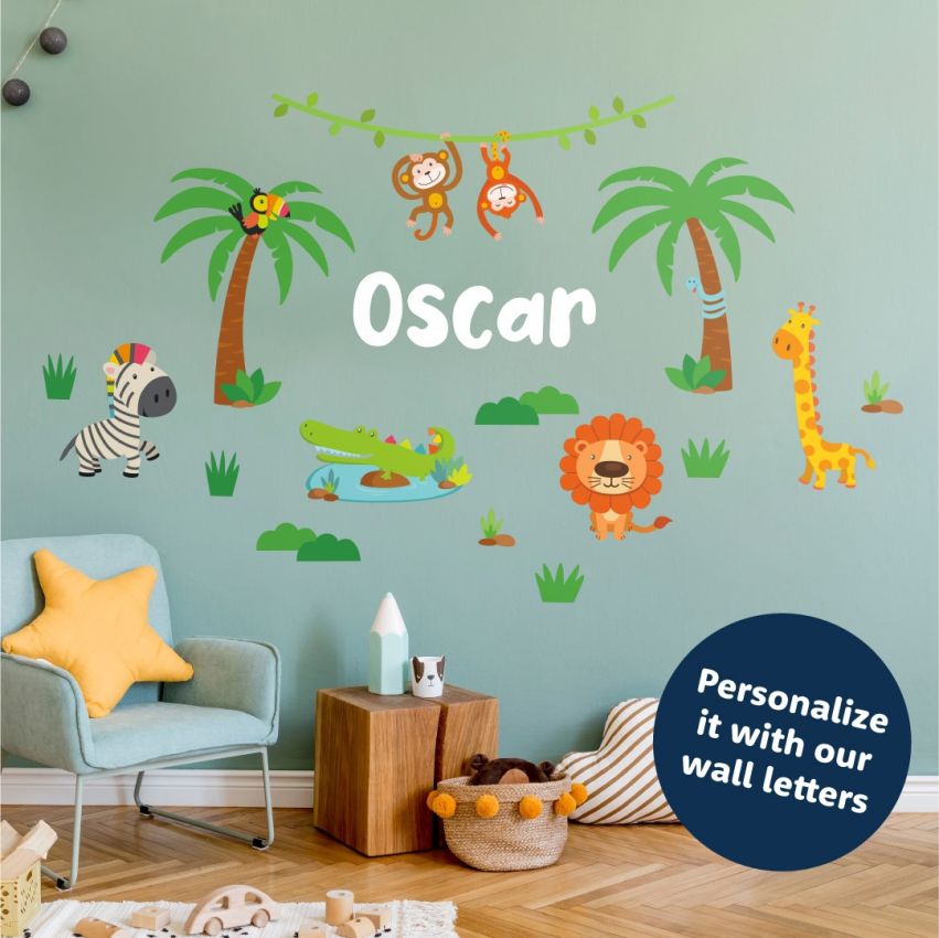 Jungle Wall Stickers gallery image №4