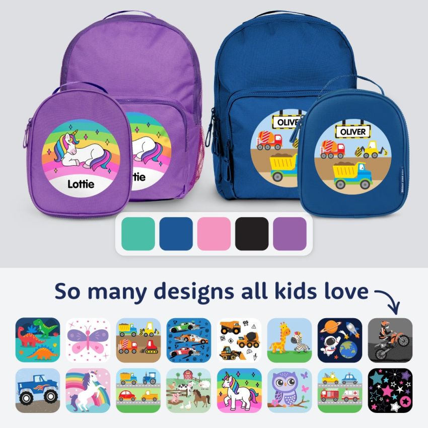 Backpack & Lunch Bag Combo gallery image №1