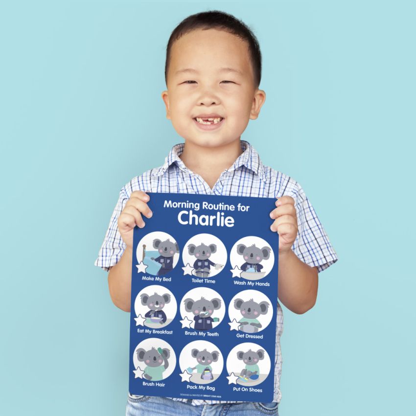 Dry Erase Kids Routine Chart gallery image №4