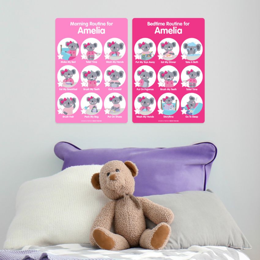 Dry Erase Kids Routine Chart product preview image