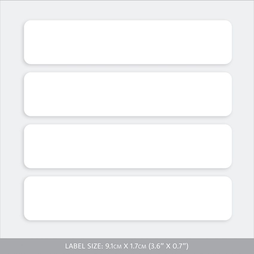 Classic Large Name Labels