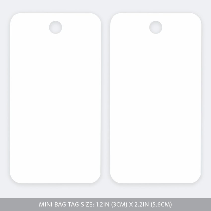 Mini Bag Tag Twin Pack
