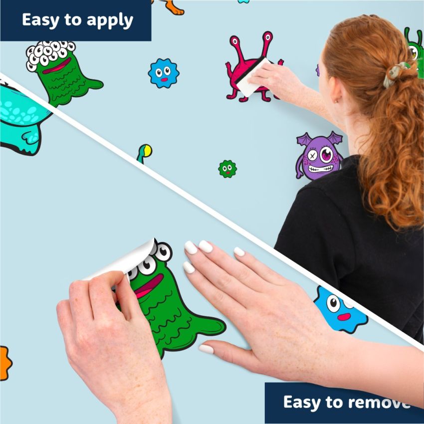 Monsters Wall Stickers