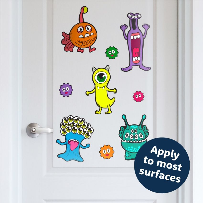 Monsters Wall Stickers