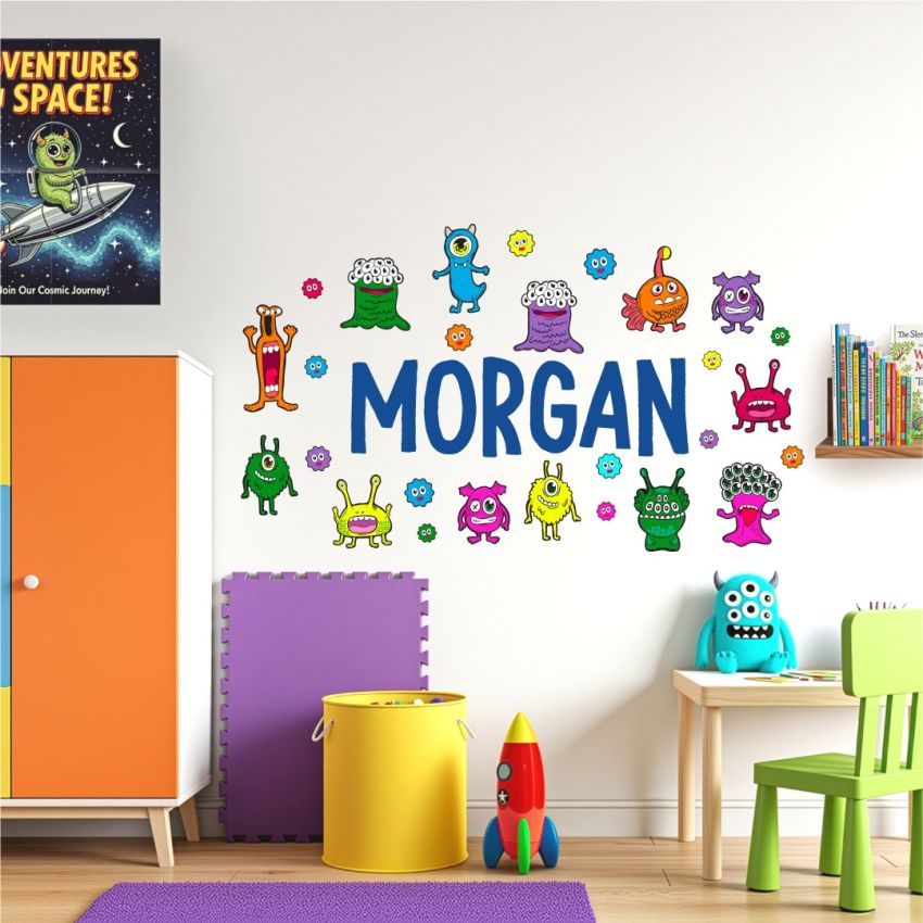 Monsters Wall Stickers
