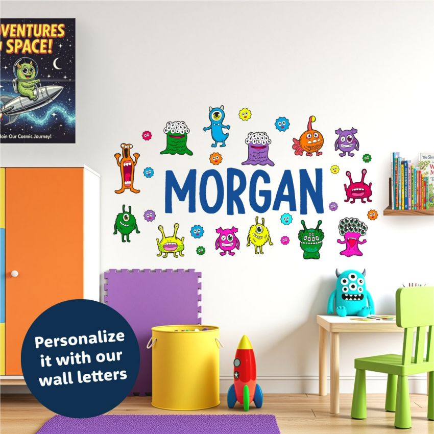 Monsters Wall Stickers