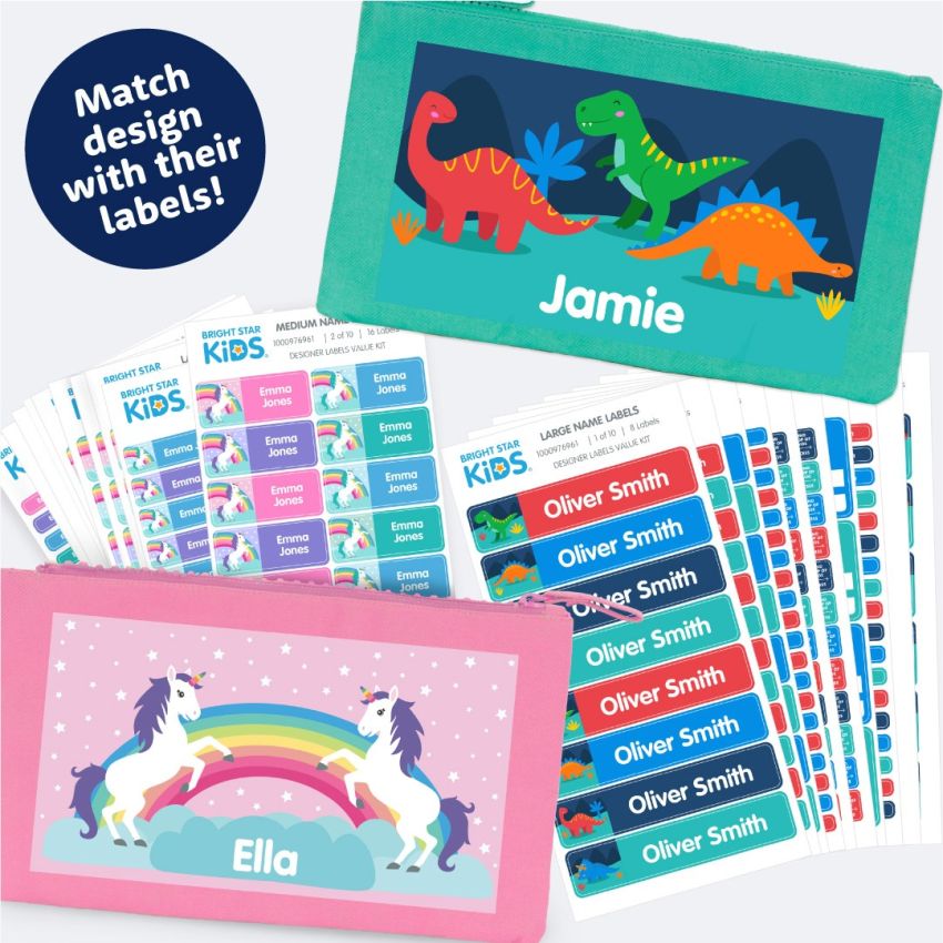 Name Label Pouch