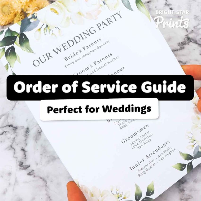 Order of Service Prints gallery image №3