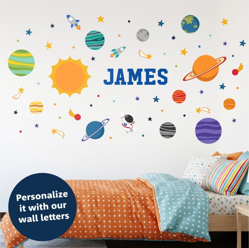 Outer Space Wall Stickers gallery image №4