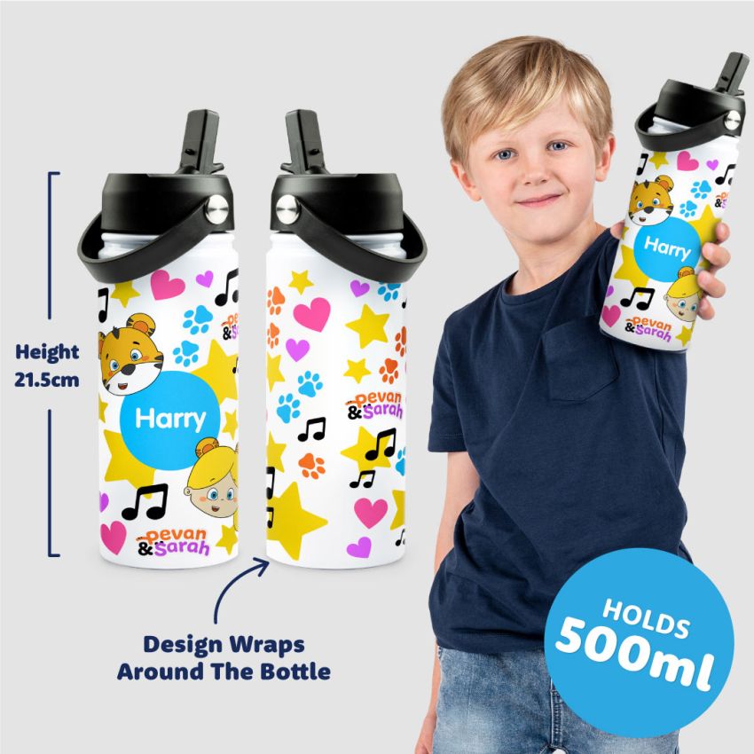 Pevan & Sarah Large Metal Drink Bottles gallery image №3