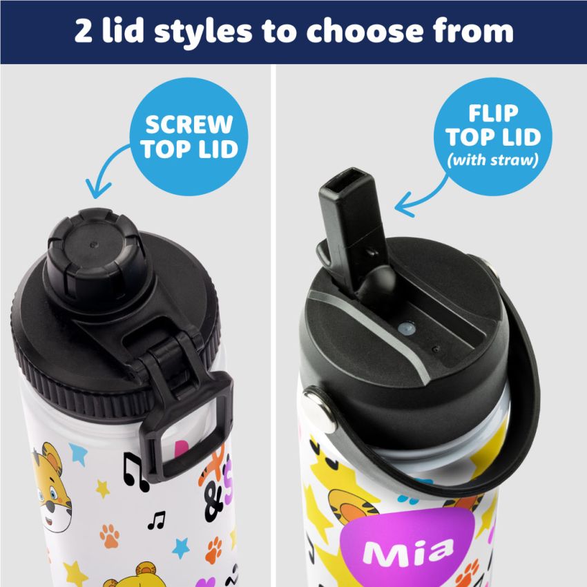 Pevan & Sarah Small Metal Drink Bottles gallery image №4