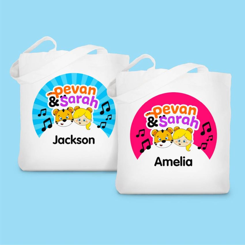 Pevan & Sarah Tote Bags gallery image №1