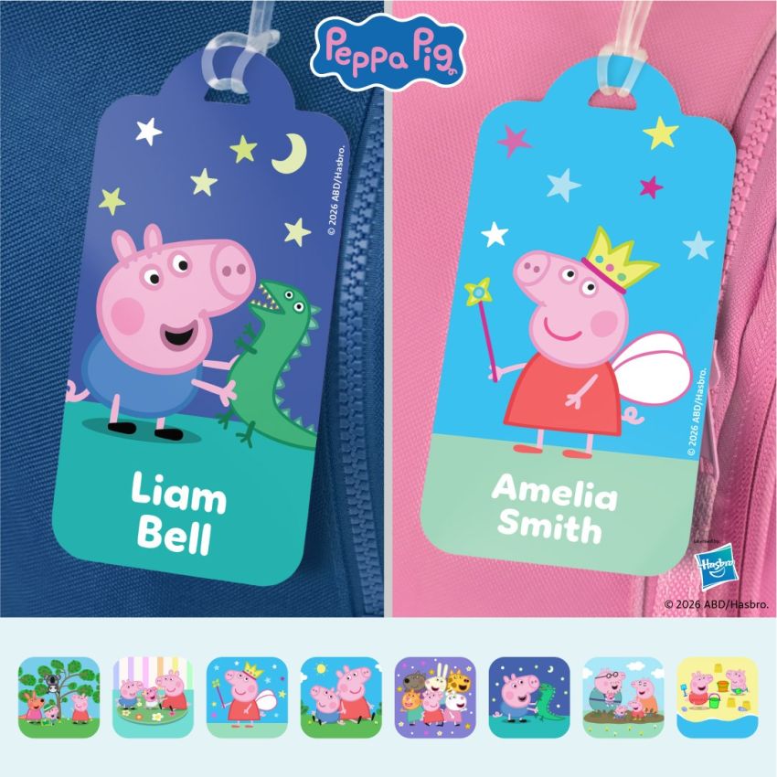 Peppa Pig Bag Tag