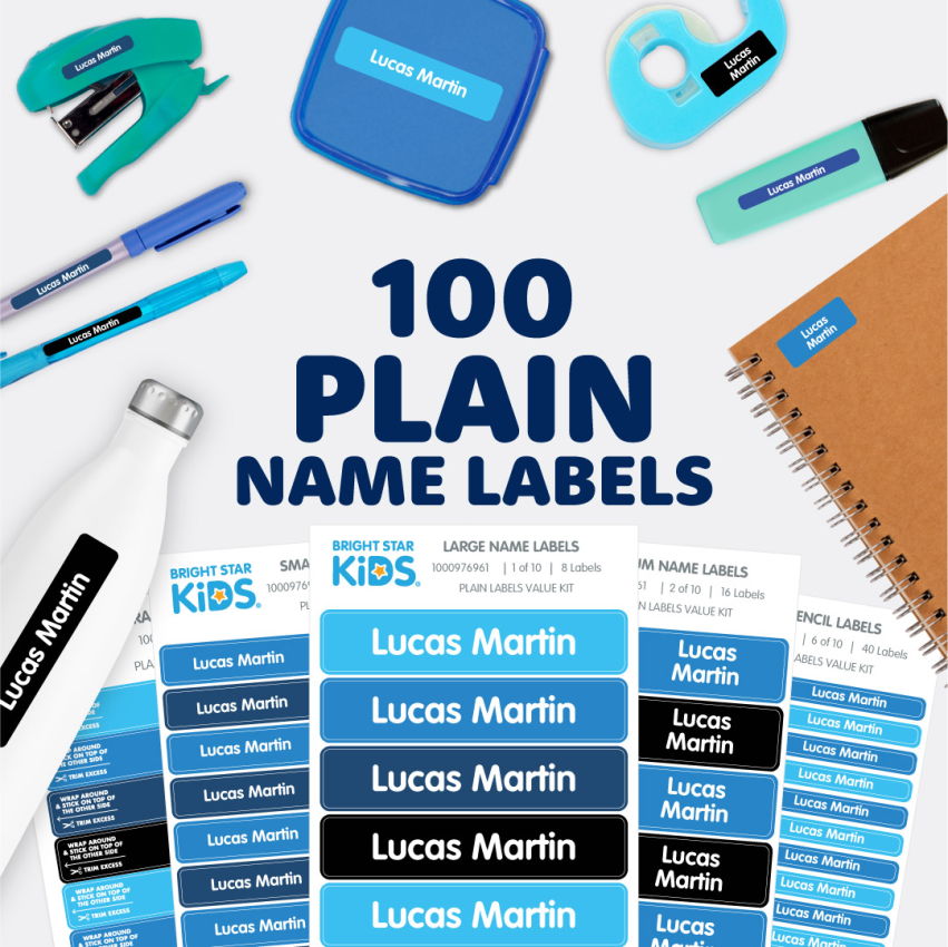 Plain Name Labels Combo Pack gallery image №1