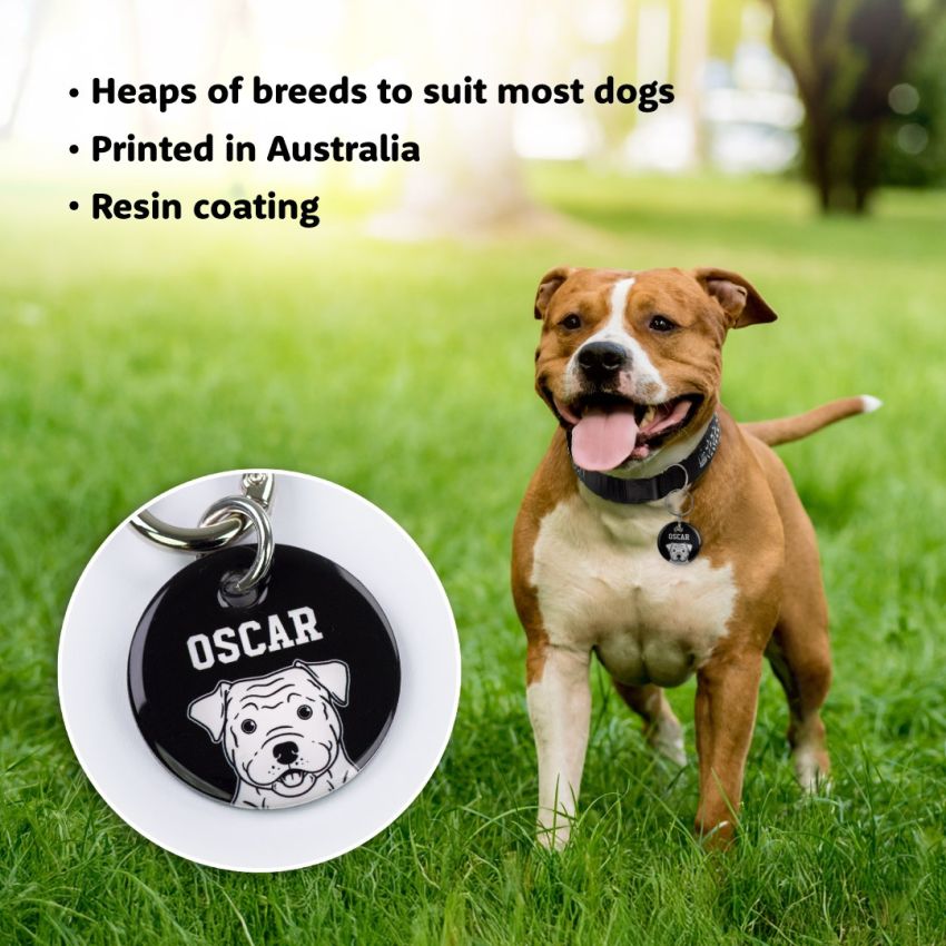 Premium Dog Portrait Tags product preview image