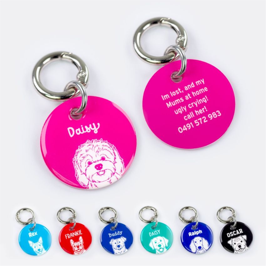 Premium Dog Portrait Tags gallery image №1