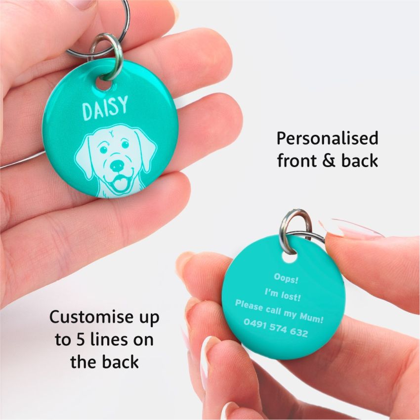 Premium Dog Portrait Tags gallery image №4