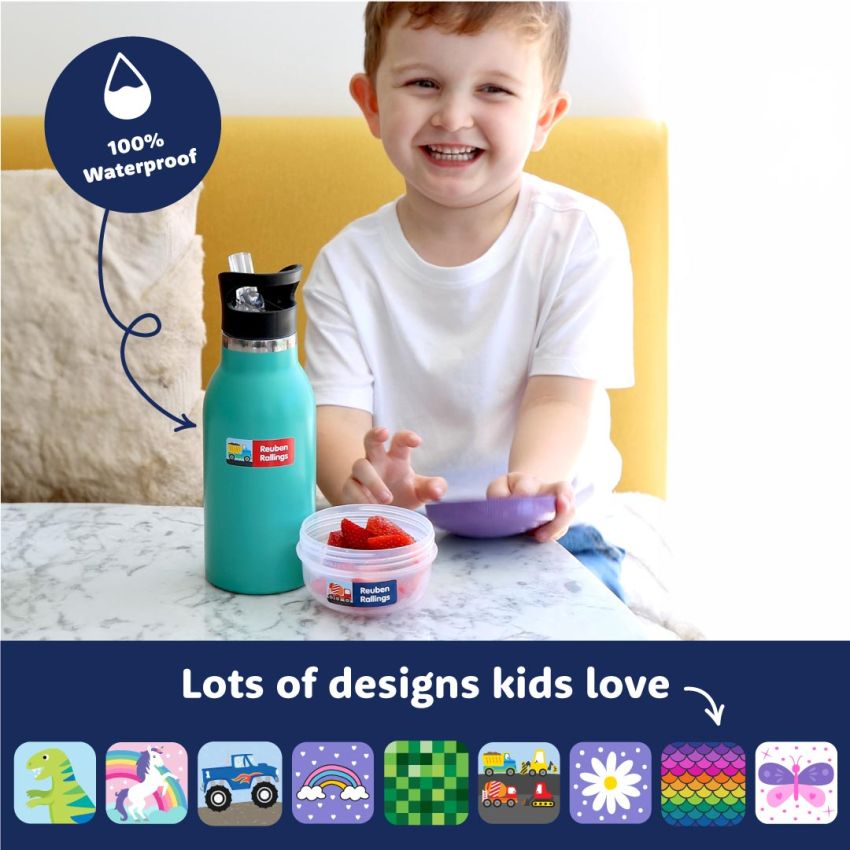 Designer Preschool & Kindergarten Name Labels Pack product preview image