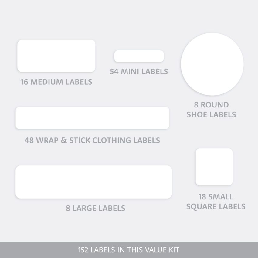 Classic Preschool & Kindy Name Labels Value Kit