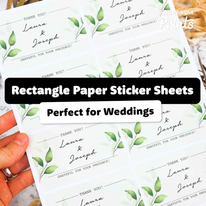 Rectangle Paper Sticker Sheets gallery image №4