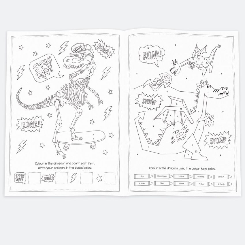 Roarsome Activity Book product preview image
