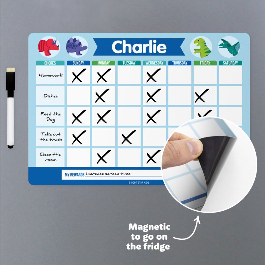 Dry Erase Kids Planner product preview image