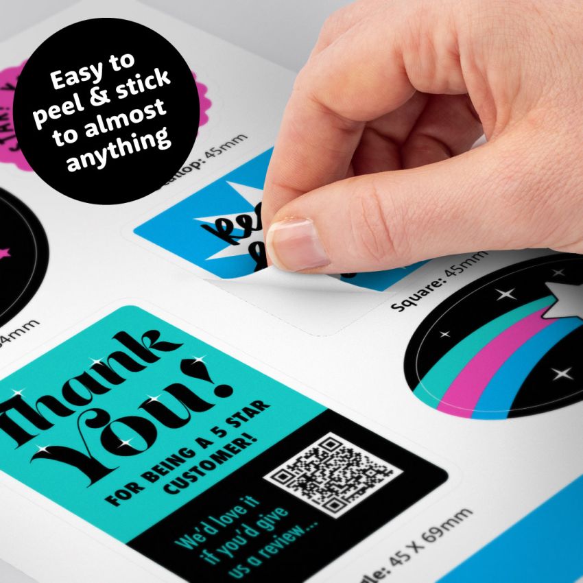 Vinyl Sticker Sample Sheet gallery image №2