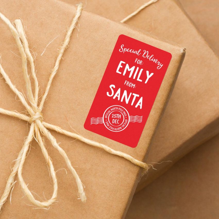 Personalized Santa Gift Labels product preview image