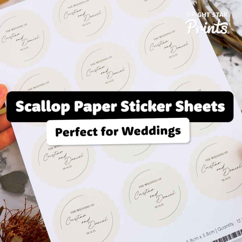 Scallop Paper Sticker Sheets gallery image №3