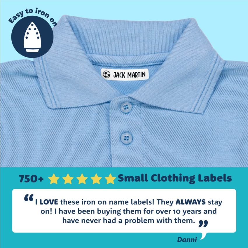 Classic Small Clothing Name Labels