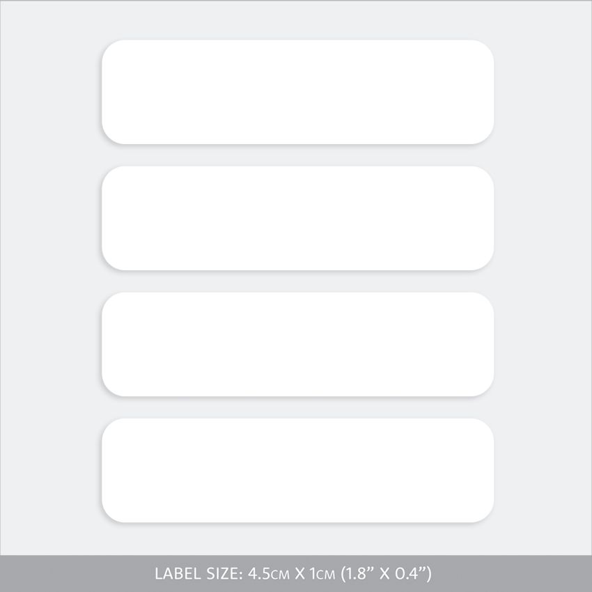 Classic Small Name Labels
