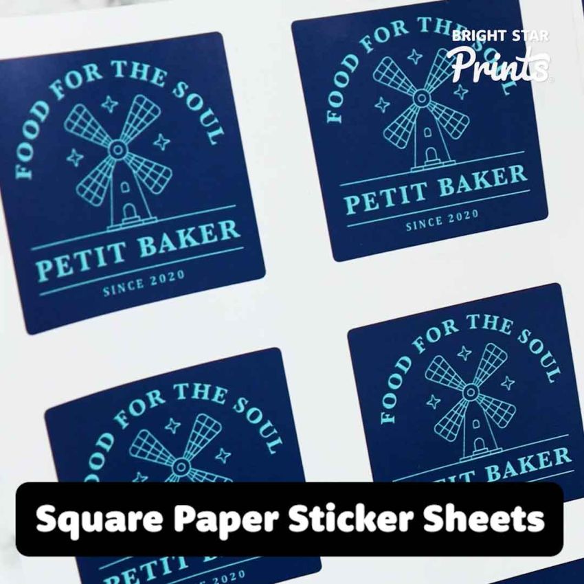 Square Paper Sticker Sheets gallery image №4