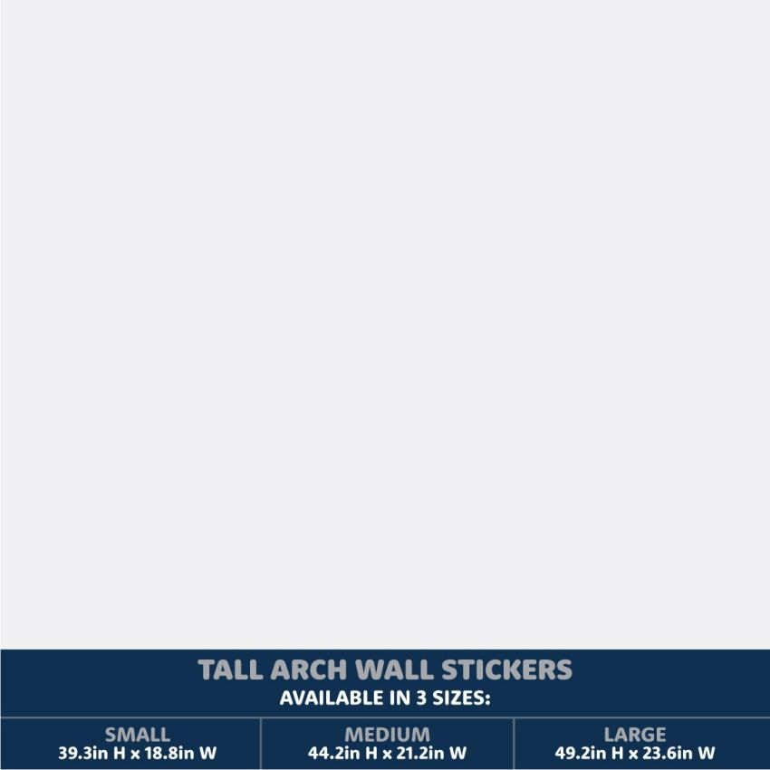 Tall Arch Wall Stickers