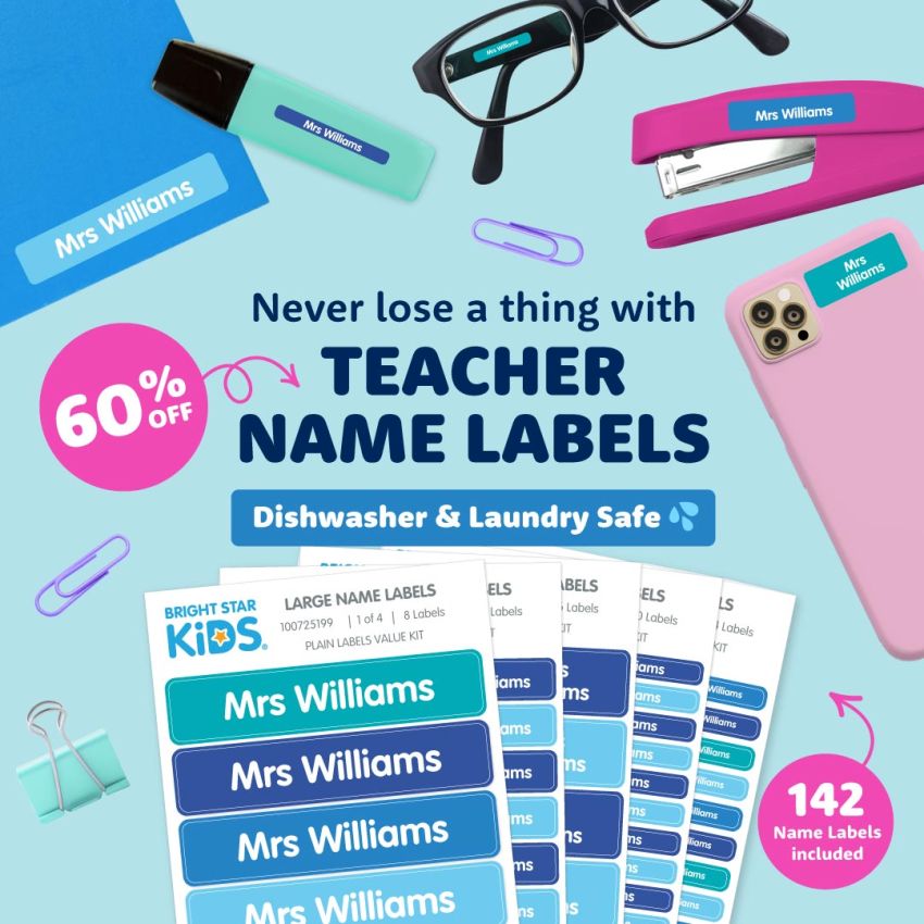 Teacher Name Labels Value Pack product preview image