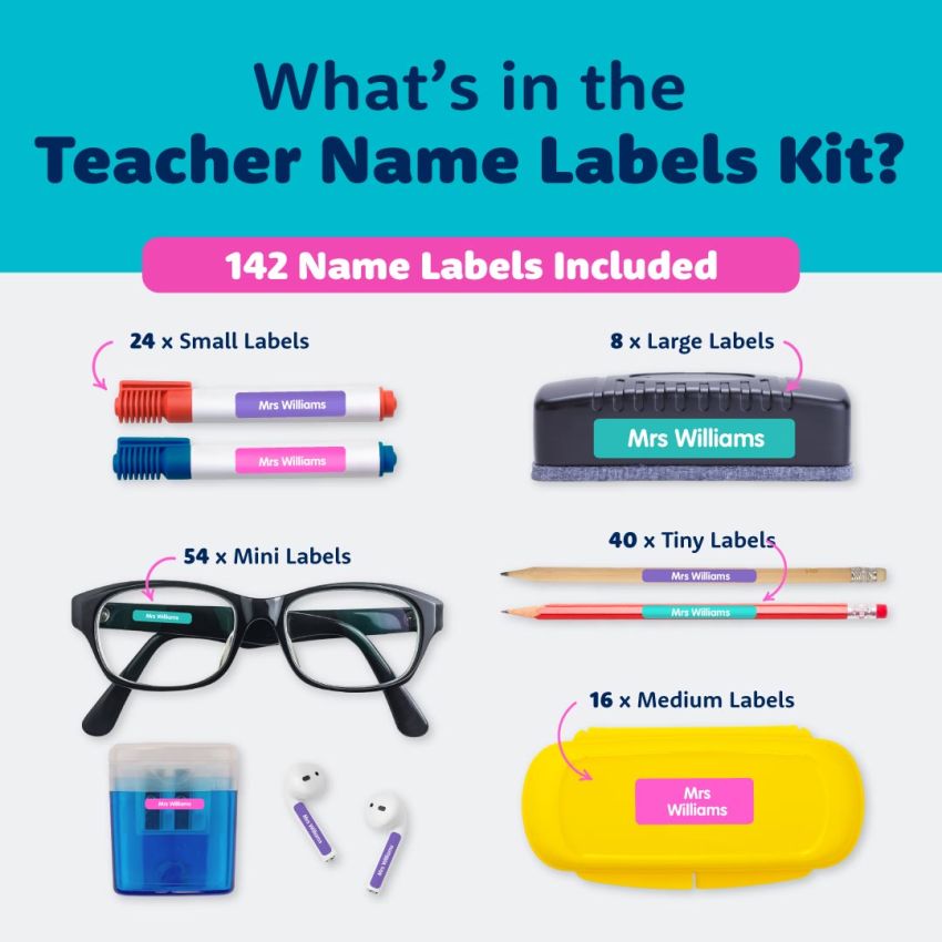 Teacher Name Labels Value Pack product preview image