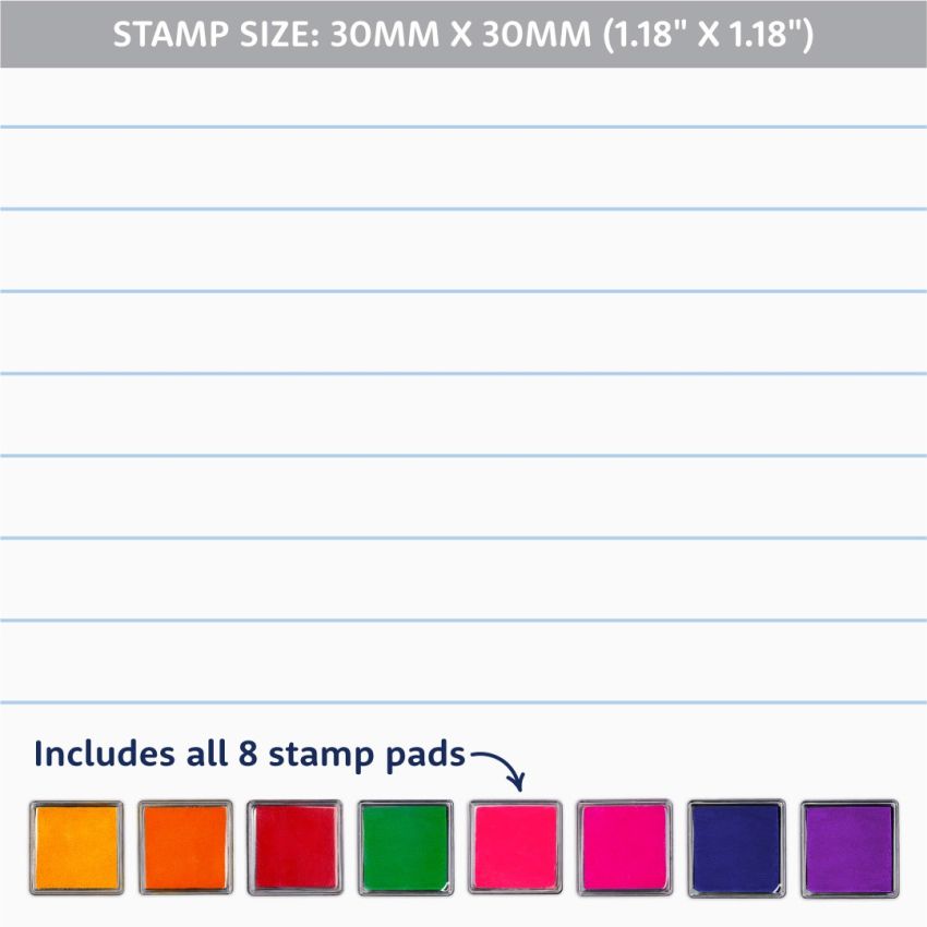 Teacher's Stamp & Ink Pad Set