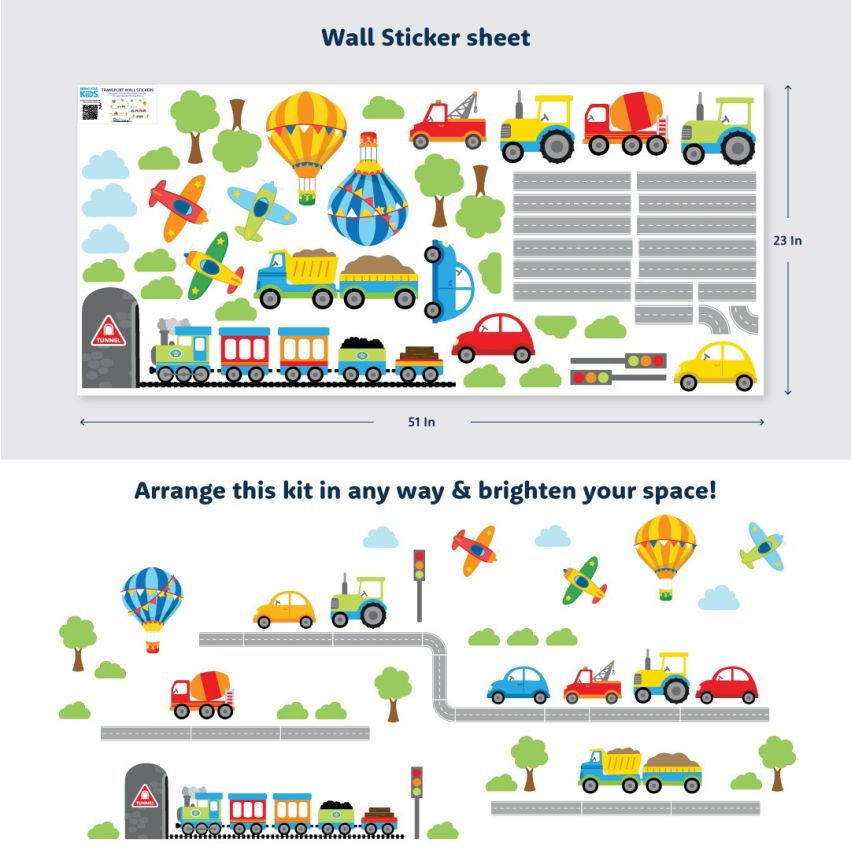 Transport Wall Stickers