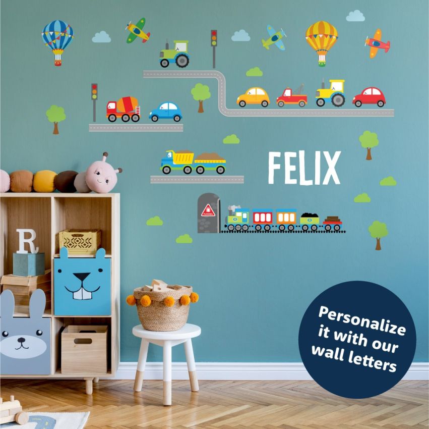 Transport Wall Stickers