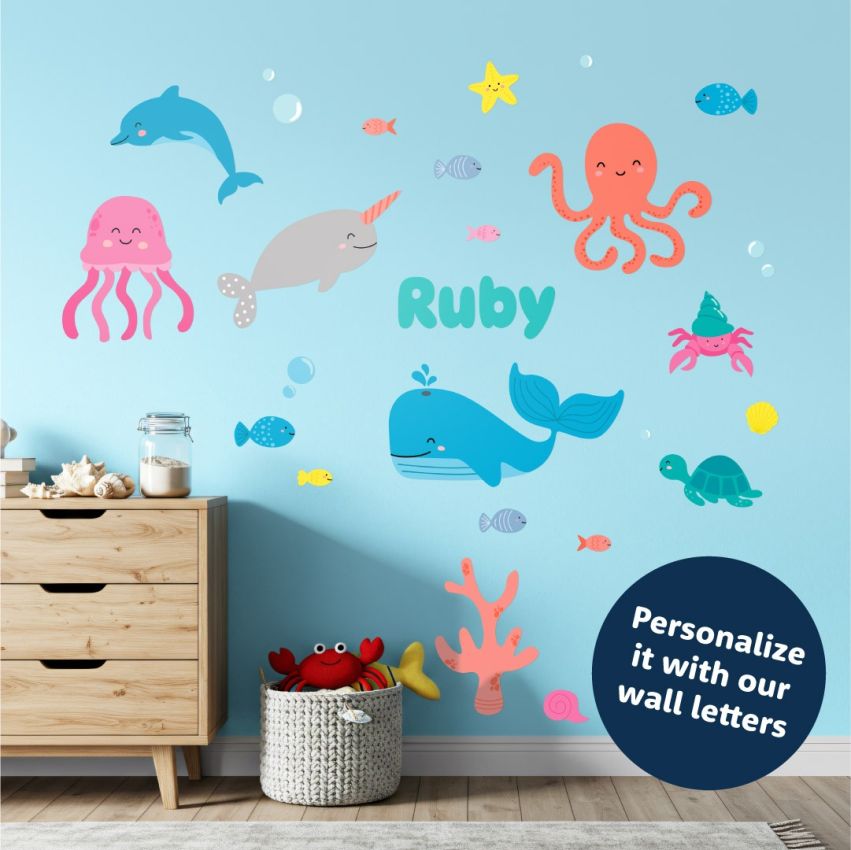 Under The Sea Wall Stickers
