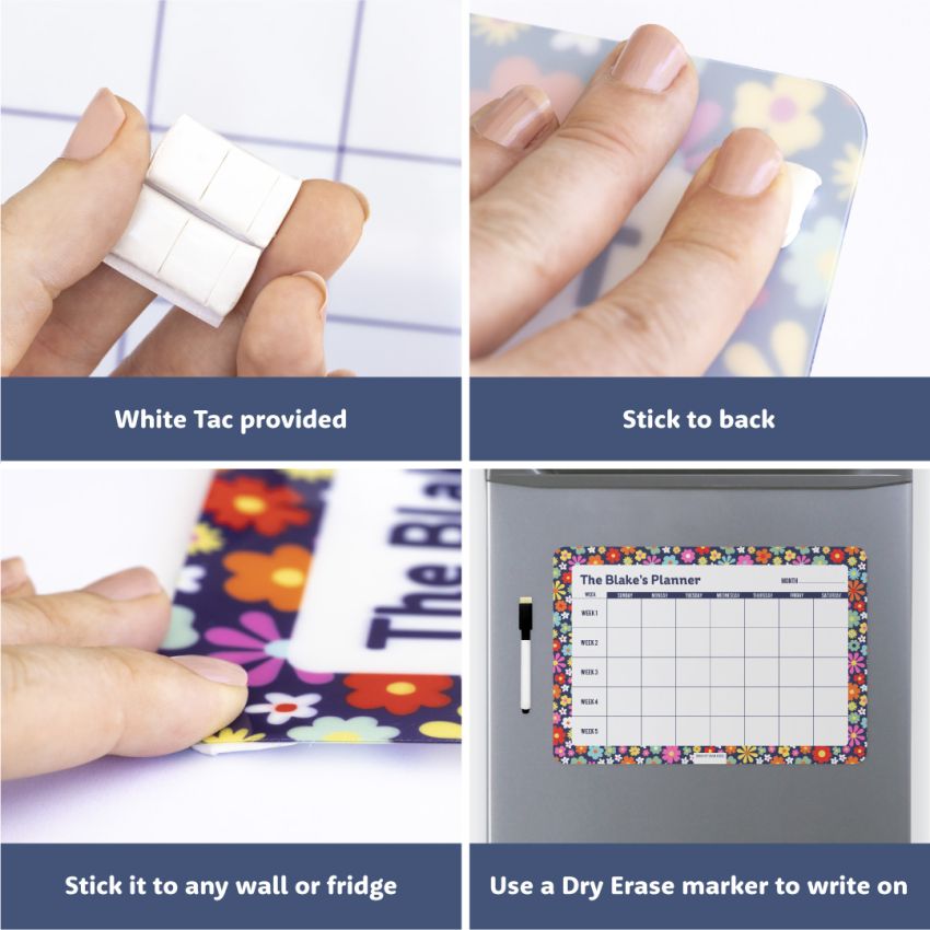 Dry Erase Monthly Planner product preview image