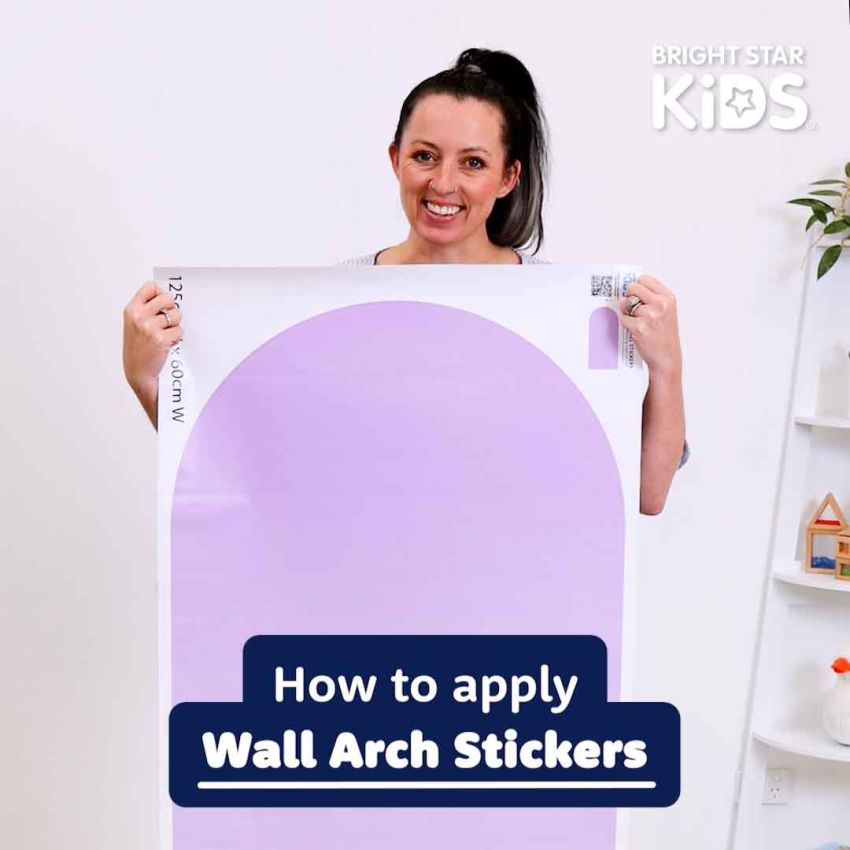 Tall Patterned Arch Wall Stickers