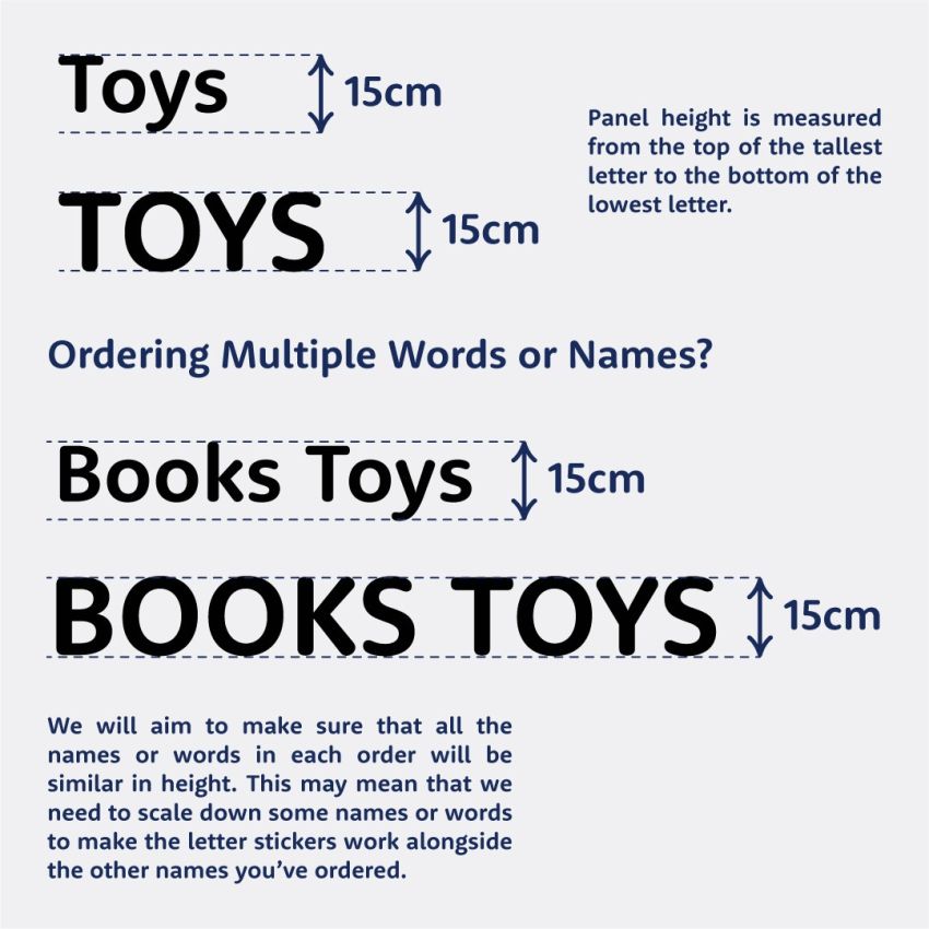 Wall Letters product preview image