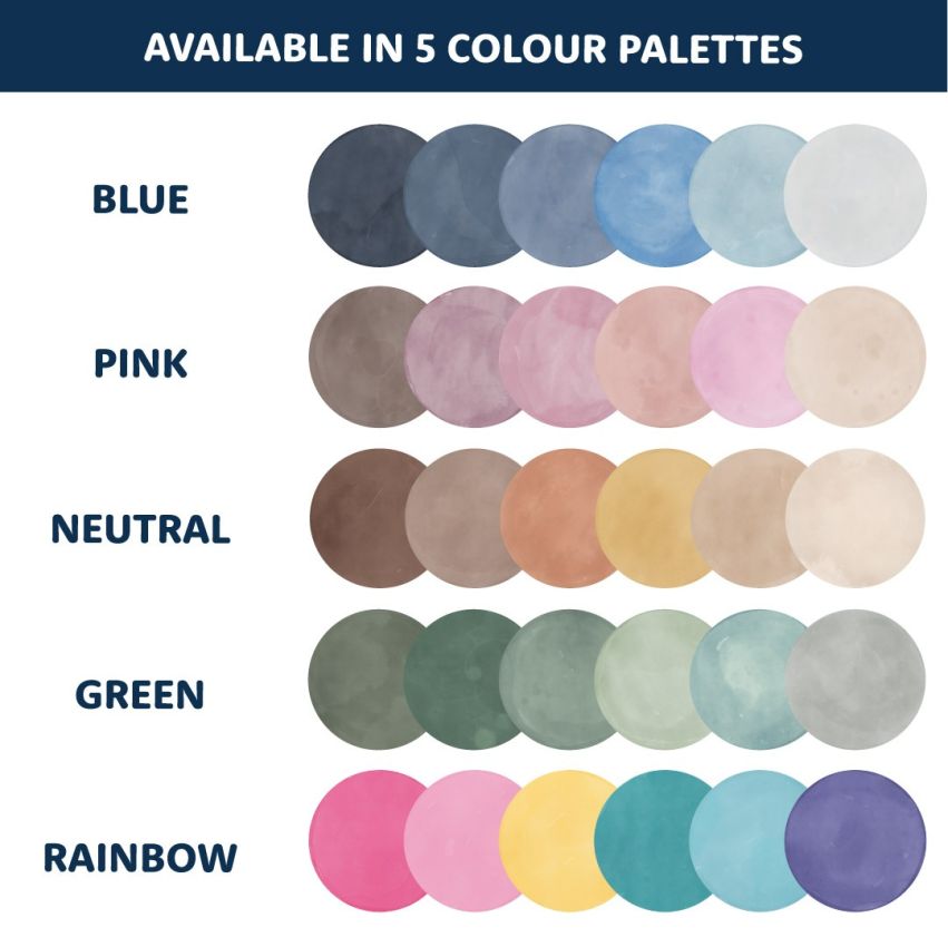Watercolour Dots Wall Stickers gallery image №2