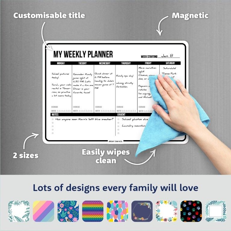 Dry Erase Weekly Planner gallery image №1