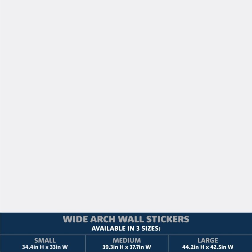 Wide Arch Wall Stickers
