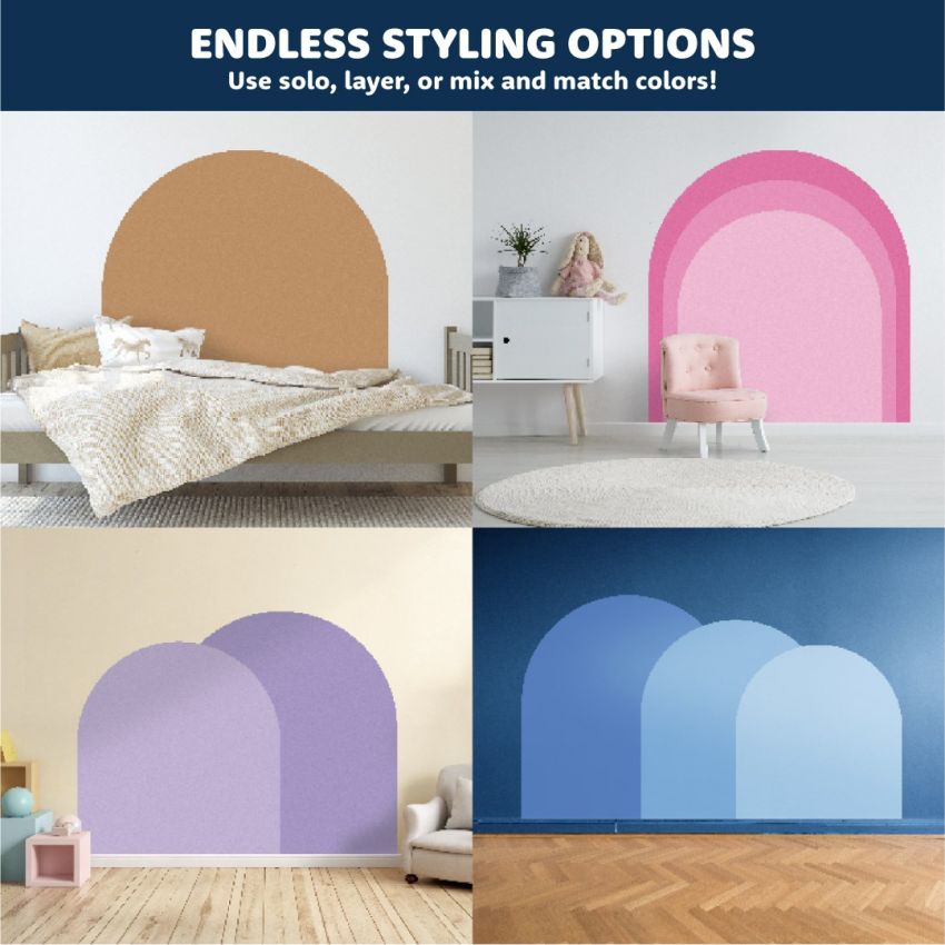 Wide Arch Wall Stickers