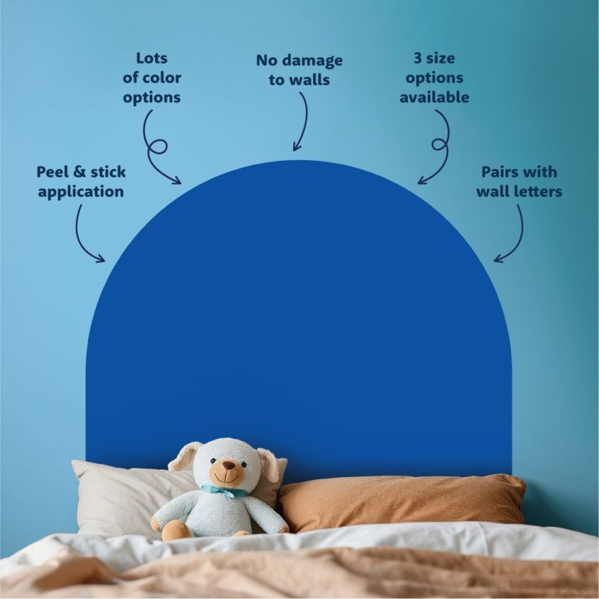 Wide Arch Wall Stickers