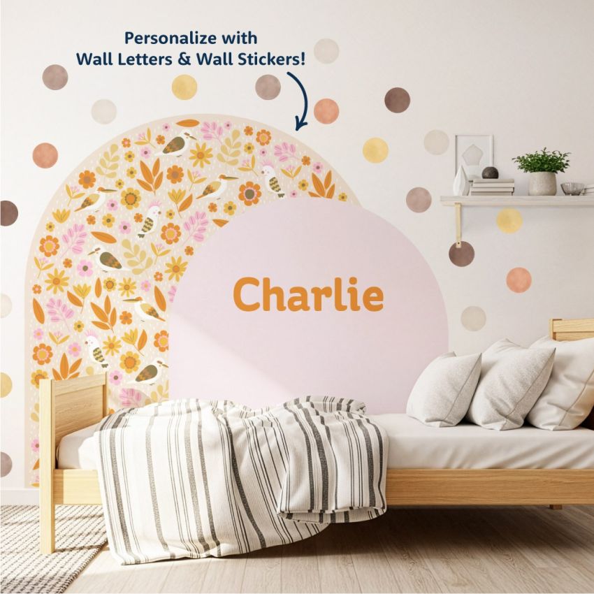 Wide Patterned Arch Wall Stickers