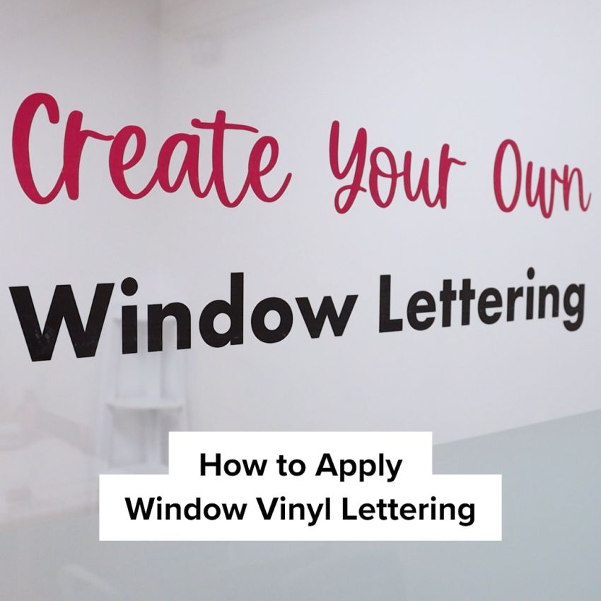 Window Vinyl Lettering gallery image №3
