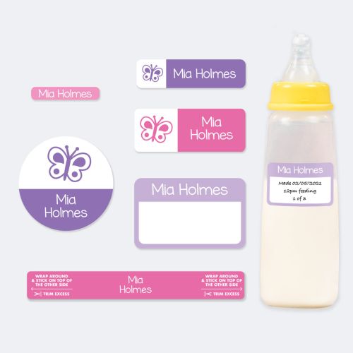 Classic Daycare Name Labels Value Kit